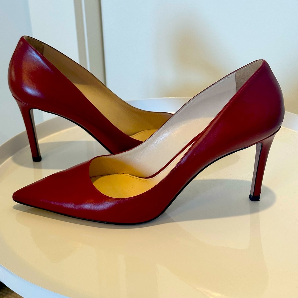 Prada Maroon Heel.